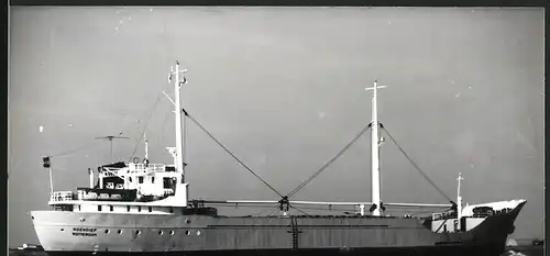 Fotografie Frachtschiff Roendiep Heimathafen Rotterdam