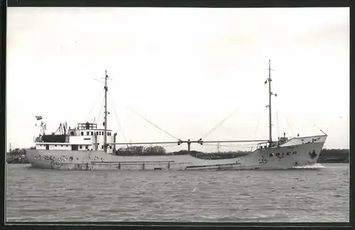 Fotografie Frachtschiff Spica in Fahrt