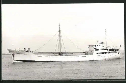 Fotografie Frachtschiff Twee Gebroeders in Fahrt