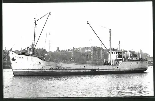 Fotografie Frachtschiff Turgail im Schlepp