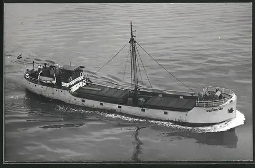 Fotografie Frachtschiff Westerdok bei ruhiger See