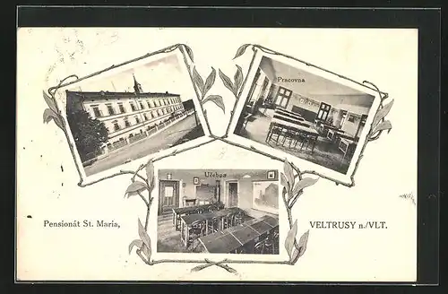 AK Veltrusy n. Vlt., Pensionat St. Maria, Pracovna, Ucebna