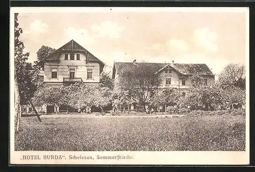 AK Schelesen, Hotel Burda