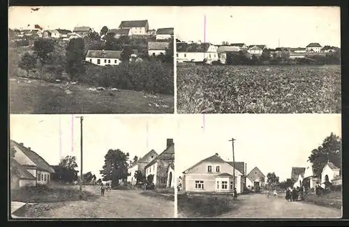 AK Policany, Teilansicht, Ortspartien
