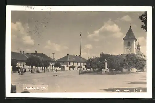 AK Luzec n. Vlt., Kostel, Namesti, Marktplatz