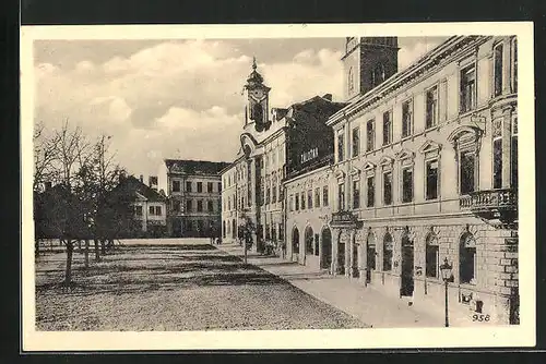 AK Tschaslau / Caslav, Radnice, Rathaus