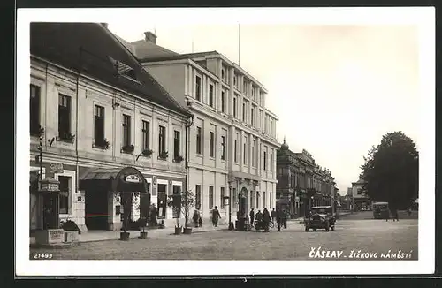 AK Tschaslau / Caslav, Grand Hotel Bar, Zizkovo Namesti