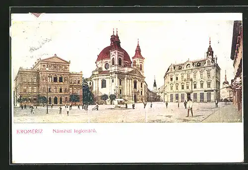 AK Kromeriz, Namesti legionaru, Markt