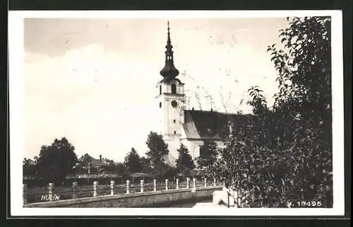 AK Hulin, Kostel, Kirche