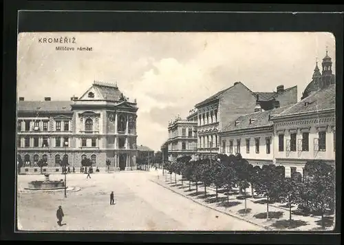 AK Kromeriz, Milicovo namest, Marktplatz