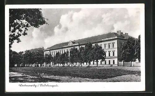 AK Leitmeritz / Litomerice, Kasarna Pes pl. 2 Jiriho z Podebrad