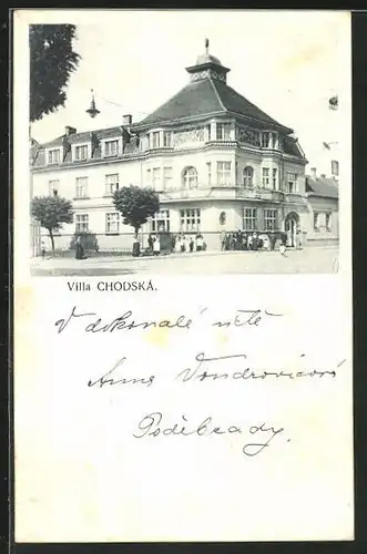 AK Bad Podiebrad / Podebrady, Villa Chodska