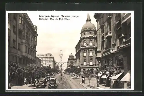 AK Belgrad, Rue du Roi Milan