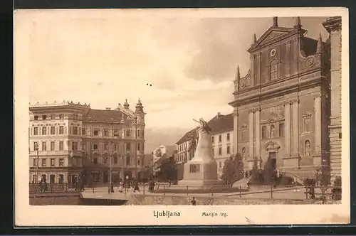 AK Ljubljana / Laibach, Marijin trg.