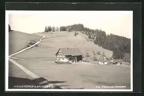 AK Pfänderdohle b. Bregenz a. B., Blick auf das Hotel Pfänder