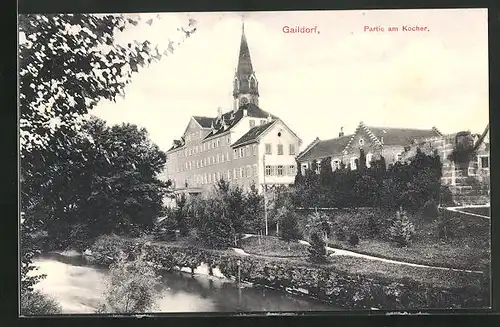 AK Gaildorf, Partie am Kocher