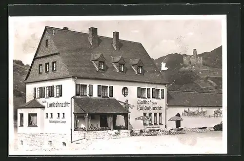 AK Lissendorf /Eifel, Gasthof zum Landsknecht, Burg