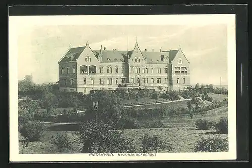 AK Riedlingen, Blick auf das Bezirkskrankenhaus