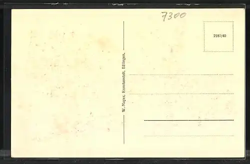 AK Esslingen a.N., G.C. Kessler & Co., älteste deutsche Sektkellerei, gegründet 1826