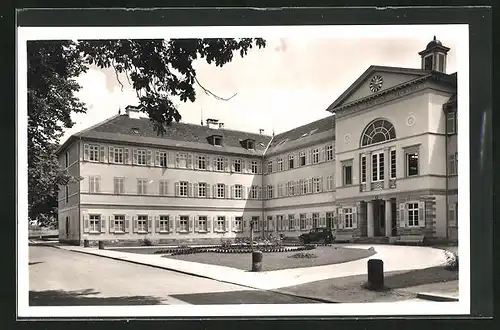 AK Bad Boll /Württbg., Blick zum Kurhaus, Landpoststempel