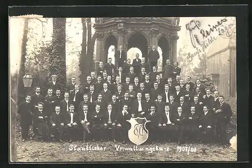 AK Stuttgart, Staatlicher Verwaltungskurs 1907-08