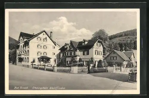 AK Bad Teinach, Erholungsheim Waldfrieden