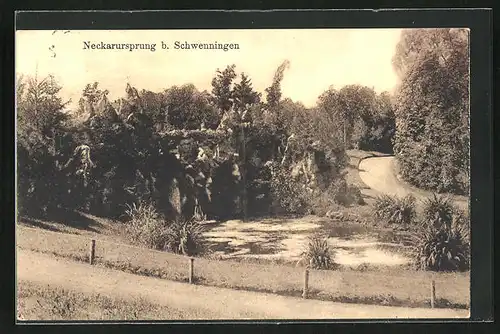 AK Schwenningen, Quelle - Neckarursprung