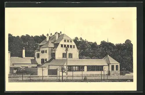 AK Dresden-Hellerau, Gasthaus Waldschänke