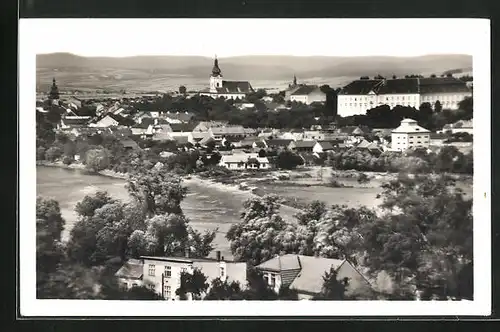 AK Napajedla, Celkovy pohled, Teilansicht der Gemeinde