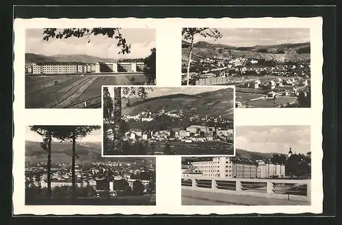 AK Vsetin, Teilansichten der Ortschaft