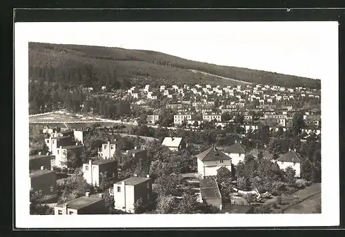 AK Zlin, Blick auf Wohnhäuser