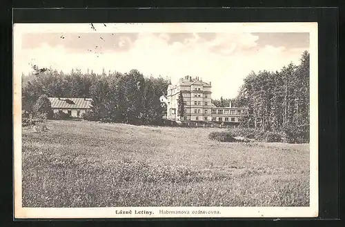AK Lázne Letiny, Habrmanova ozdravovna