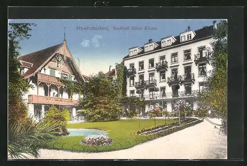 AK Rheinfelden, Soolbad Hotel Krone
