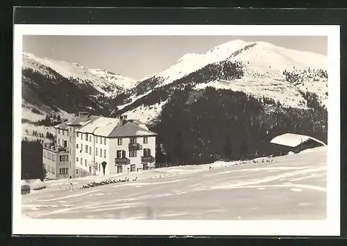 AK Krimml, Waltls Alpen-Gasthof zur Gerolsplatte