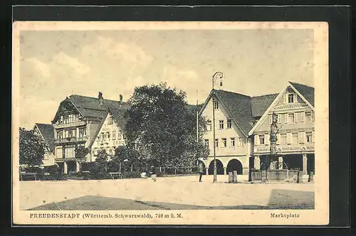 AK Freudenstadt, Marktplatz