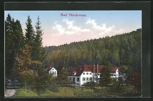 AK Bad Niedernau, Ortspartie