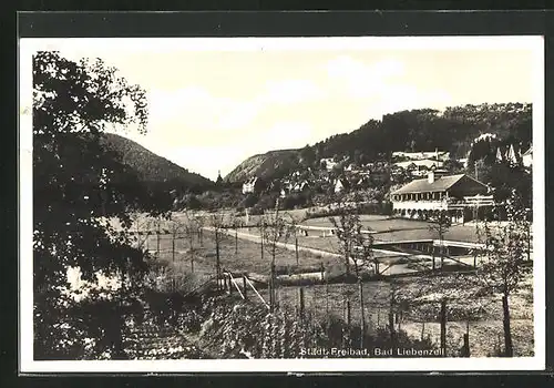 AK Bad Liebenzell, Städt. Freibad - Schwimmbad