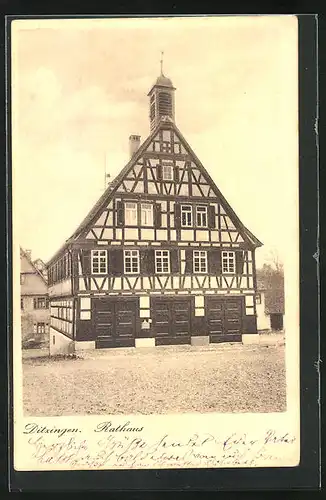 AK Ditzingen, Rathaus