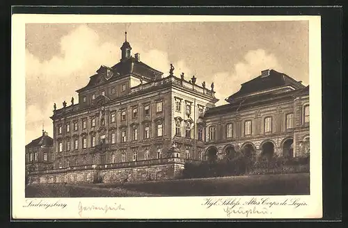 AK Ludwigsburg, Königliches Schloss, Altes Corps de Logis