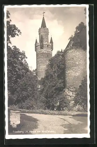 AK Friedberg i. H., Partie am Adolfsturm