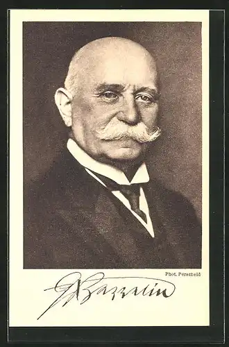 AK Portrait von Graf Ferdinand von Zeppelin