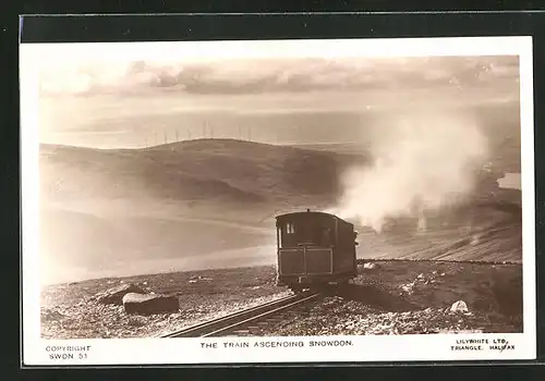 AK Bergbahn, The Train Ascending Snowdon