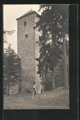 AK Litice n. Orl., Viereckiger Turm