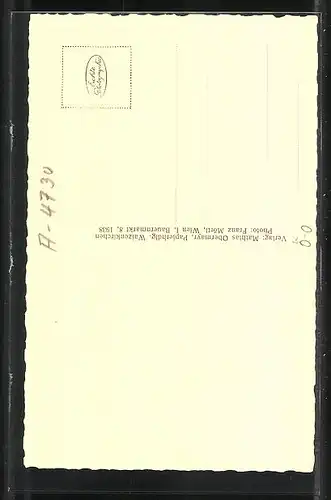 AK Waizenkirchen, Teilansicht mit Kirche