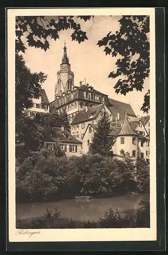 AK Tübingen, Hölderlinsturm und alte Aula