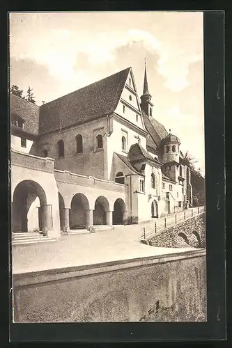 AK Sigmaringen, Klosterkirche d. Franziskaner Gorheim