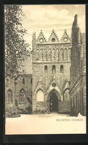 AK Chorin, Portal des Kloster Chorin