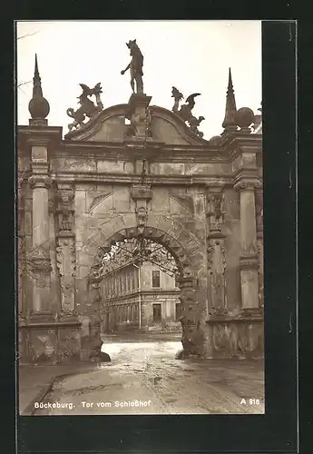 AK Bückeburg, Tor vom Schlosshof