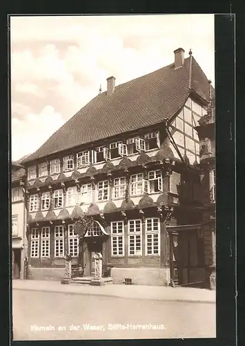 AK Hameln / Weser, Stifts-Herrrenhaus