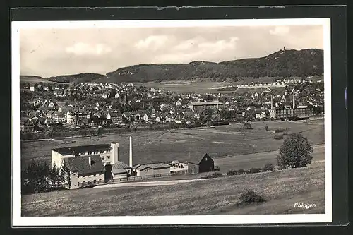 AK Ebingen, Totalansicht mit Industrie